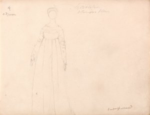 表格来自1819年的Blake-Varley Sketchbook，第27和28页 作者 威廉·布雷克